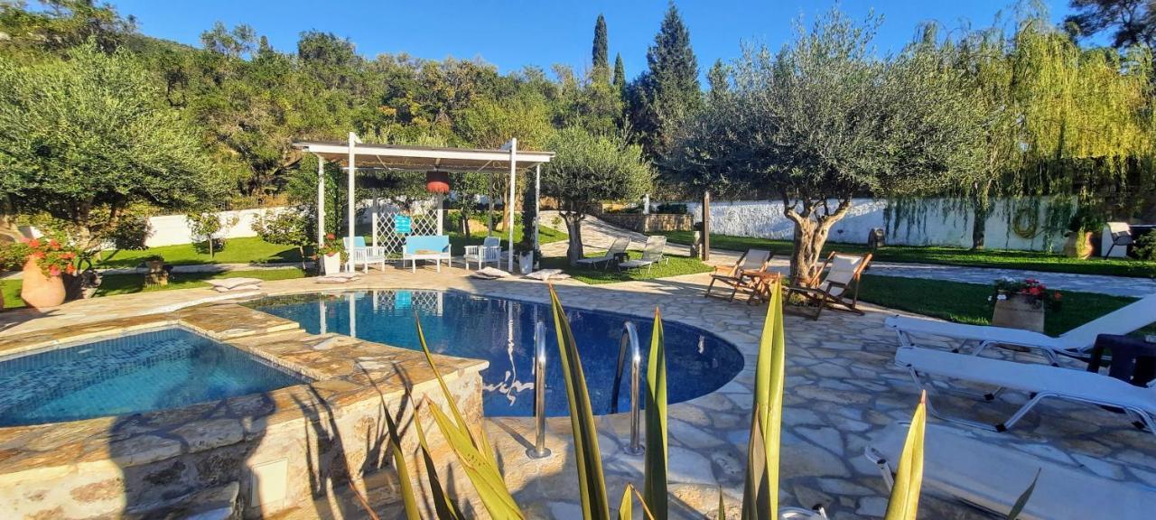 Villa Claire Corfu Achílleion 外观 照片