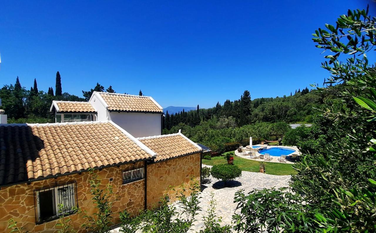 Villa Claire Corfu Achílleion 外观 照片